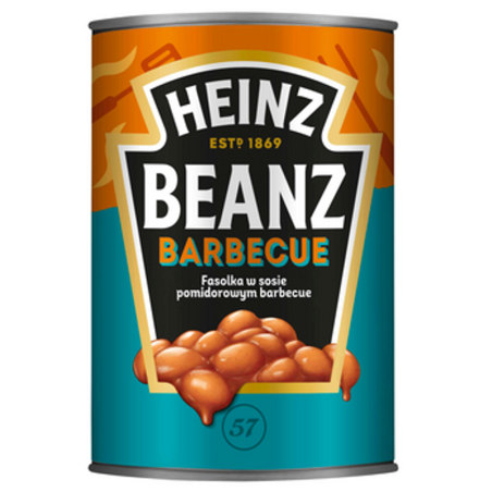 Heinz fasolka w sosie barbecue 390g
